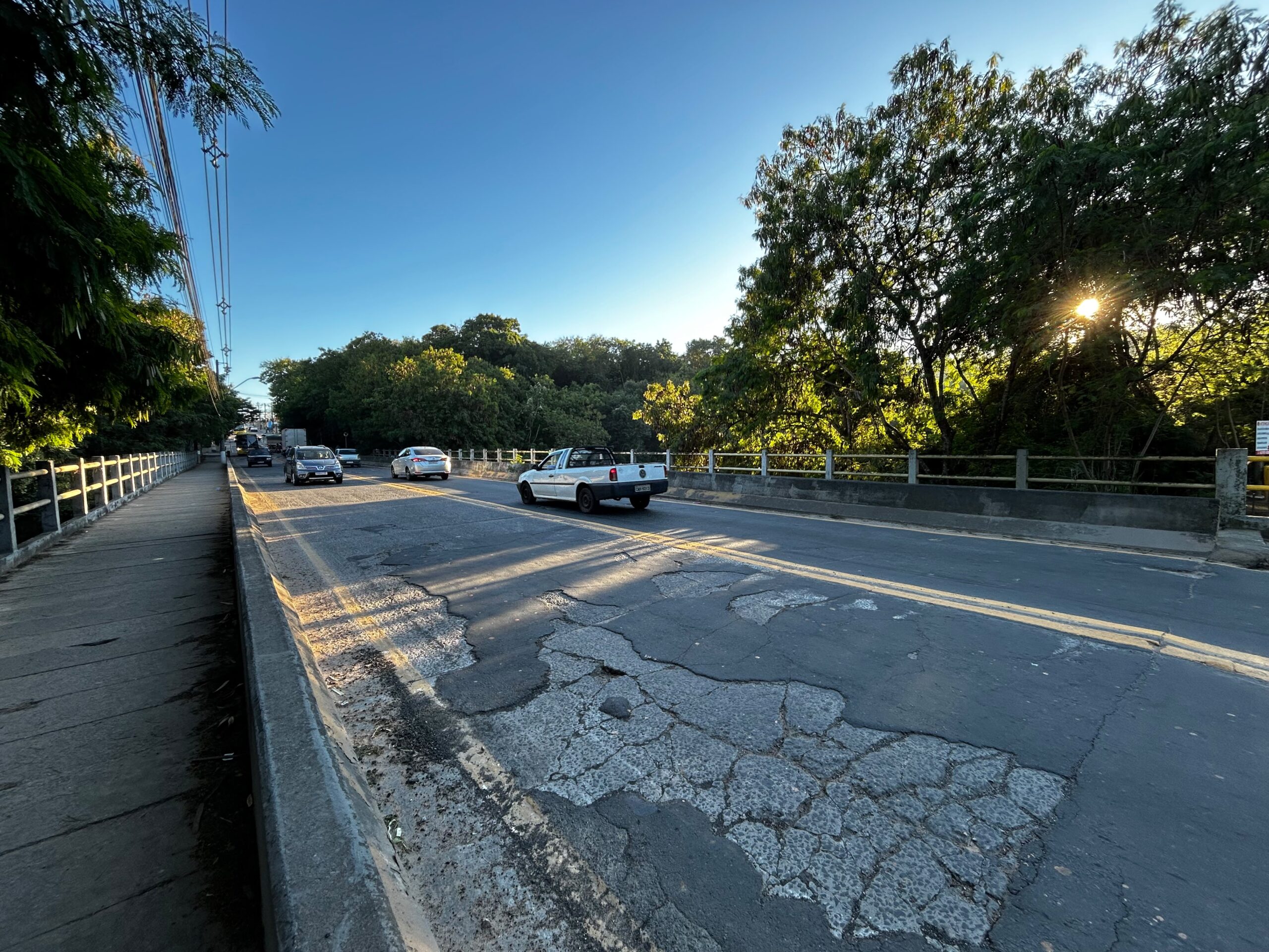 Ponte da Rua Japão será interditada para obras no local