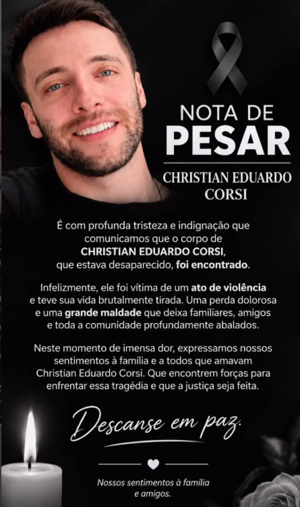 Corpo de dentista desaparecido é encontrado em Itu