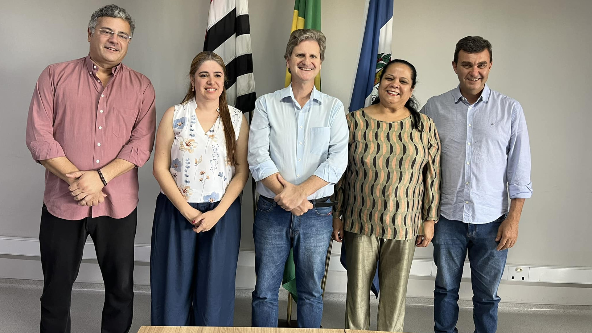 Representantes do Conirpi, durante reunião. Foto: Reprodução