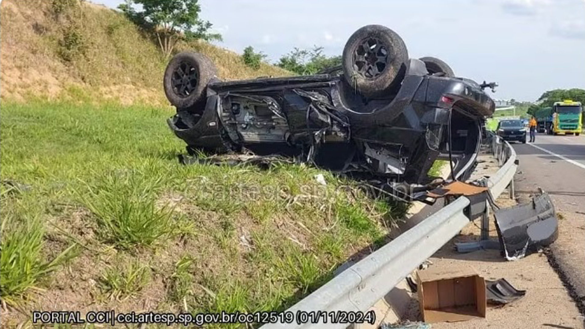 Acidente na Rodovia do Açúcar termina com morte de motorista