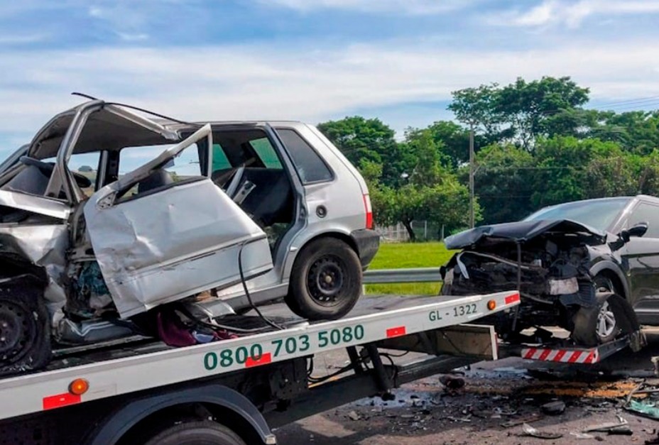 Acidente em Salto deixa duas vítimas em estado grave