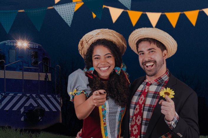 Trem da República promove o Arraiá nos Trilhos com festa julina nas estações de Salto e Itu