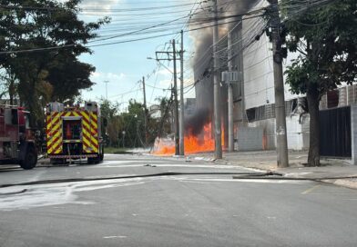 Incêndio atinge empresa de produtos químicos em Indaiatuba