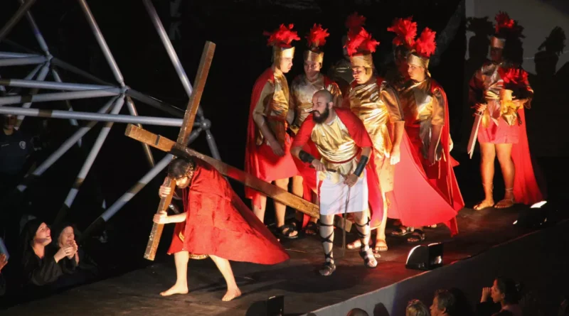 Paixão de Cristo será nos dias 28 e 29 no Pavilhão das Artes