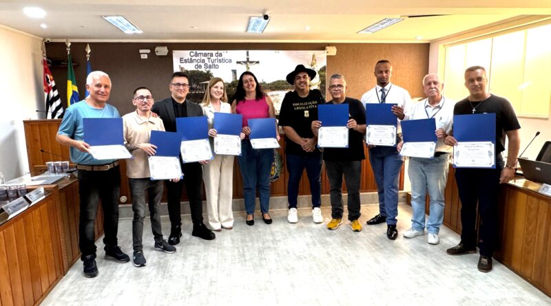 No Dia do Jornalista, Câmara de Salto homenageia profissionais da comunicação