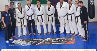 Salto sedia Campeonato Paulista de Taekwondo 