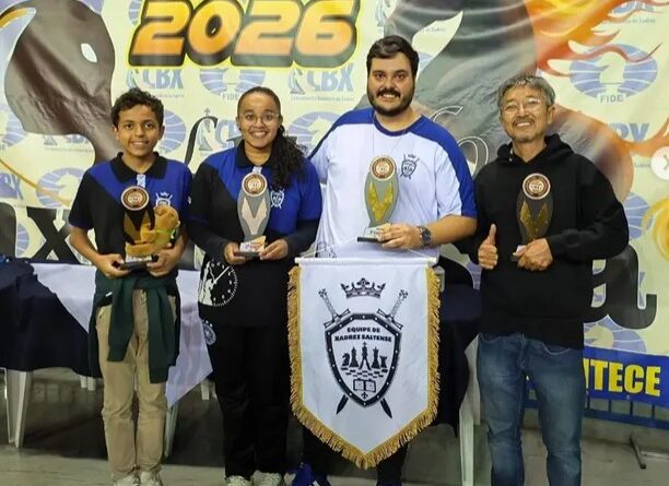 Salto se destaca na 13ª Etapa da Liga do Enxadrista 2026