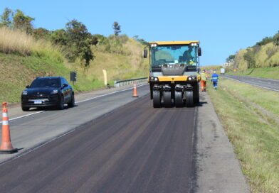 Recapeamento na SP-075 avança em Salto com obras noturnas até o fim de julho