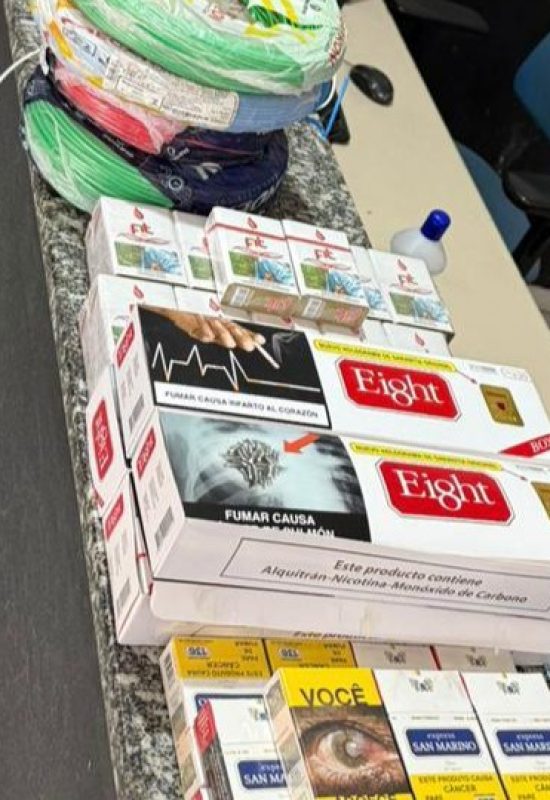 Polícia Civil de Salto prende homem por receptação e apreende fios e cigarros